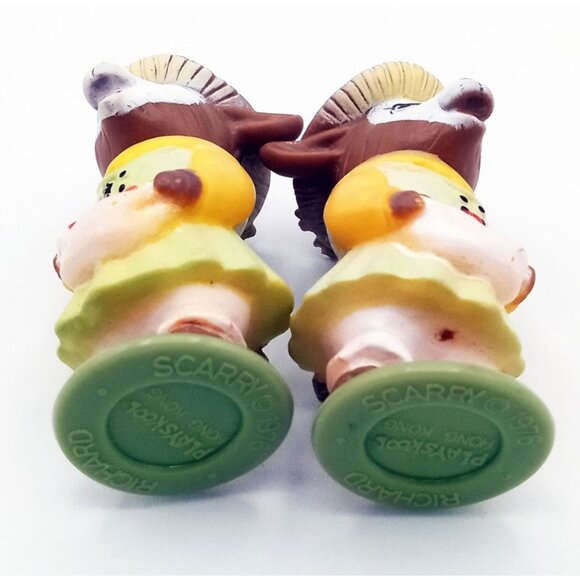 Richard Scarry Puzzletown Mrs Goat Playskool Busytown Figures Vintage 1976 2.25 - Picture 14 of 15